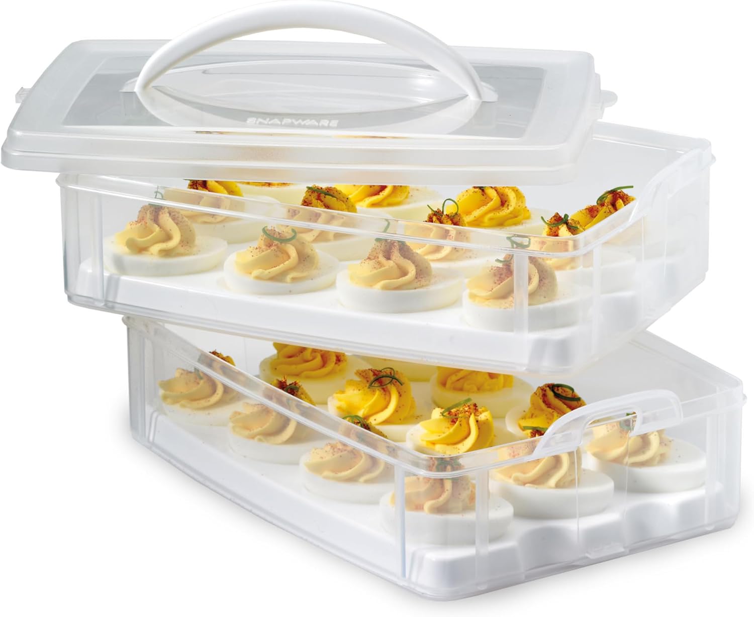 24-Egg Deviled Egg Carrier, 2-Layer